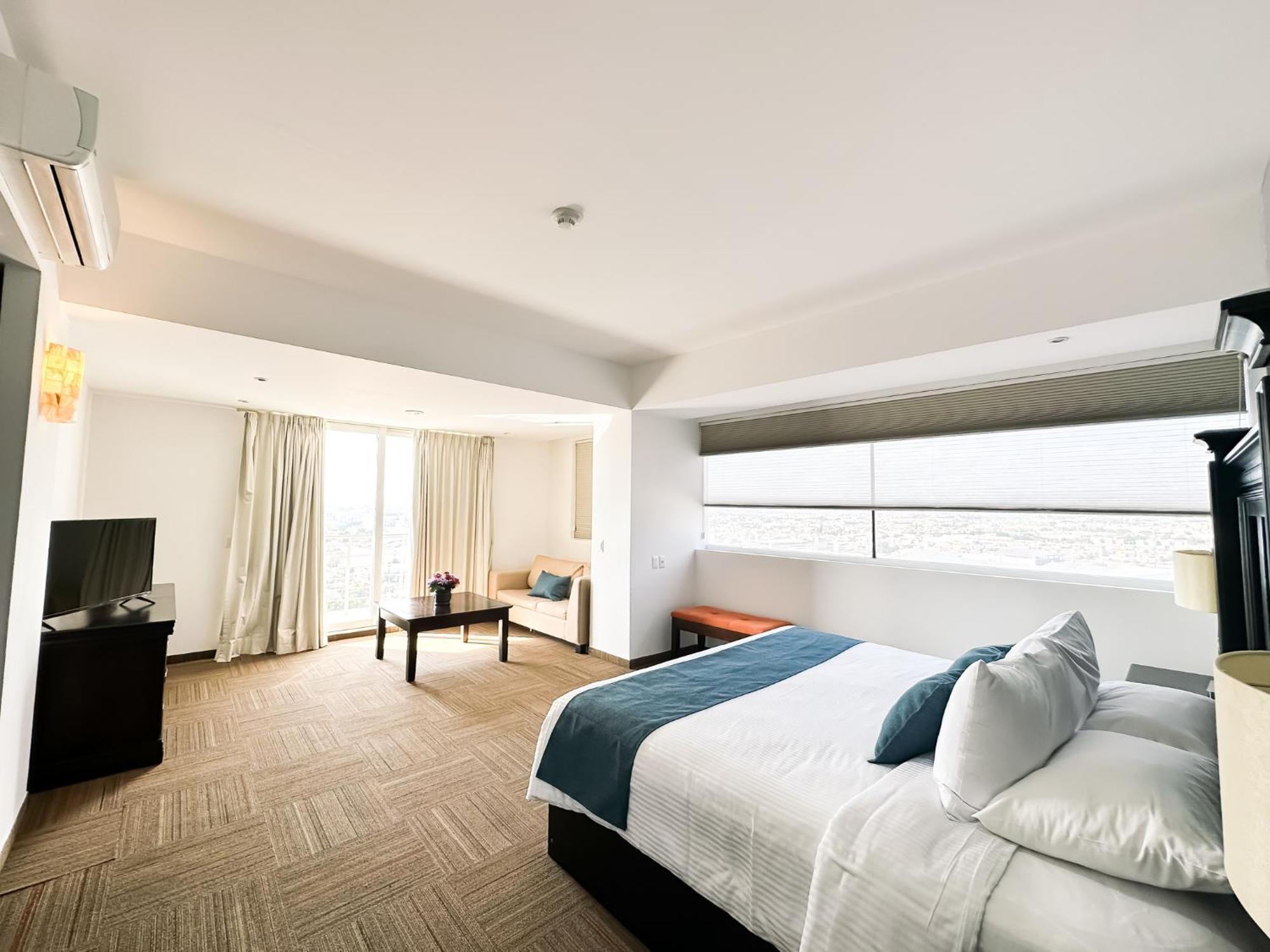 体育场酒店 莱昂 外观 照片 A room at the hotel